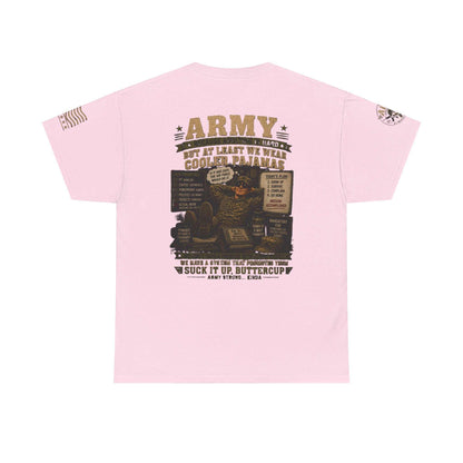 Army Vintage Graphic Tee — 'Army: Suck It Up, Buttercup' Military T‑Shirt