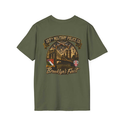 AEK Unit T-Shirt — 107th Military Police Tee "Brooklyn's Finest" WTC