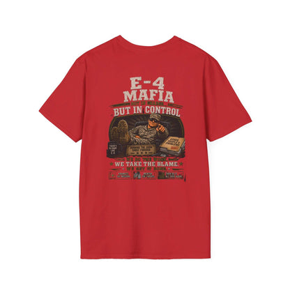 AEK Vet Badge T-Shirt — E-4 Mafia Tee