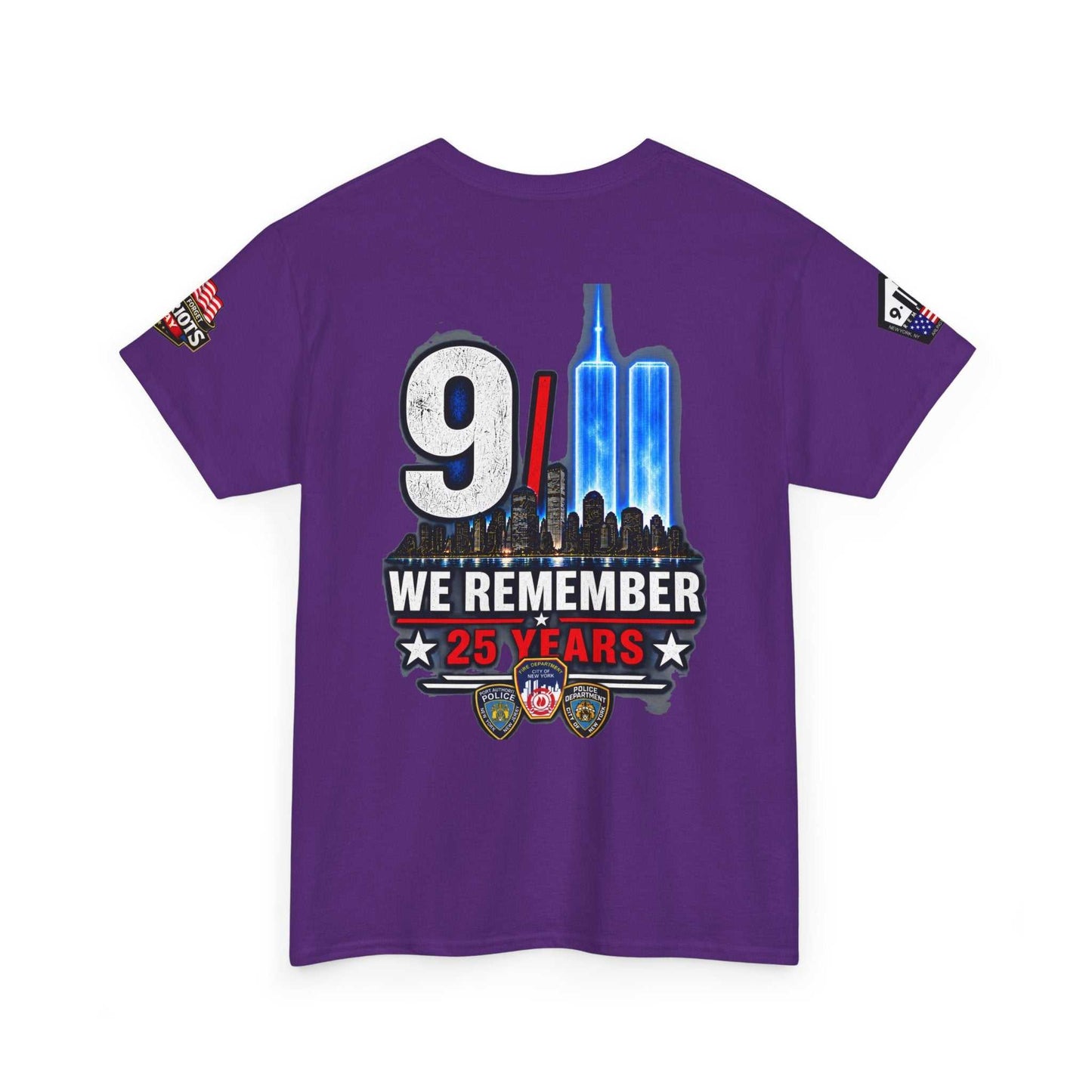 9/11 We Remember 25 Years T-Shirt