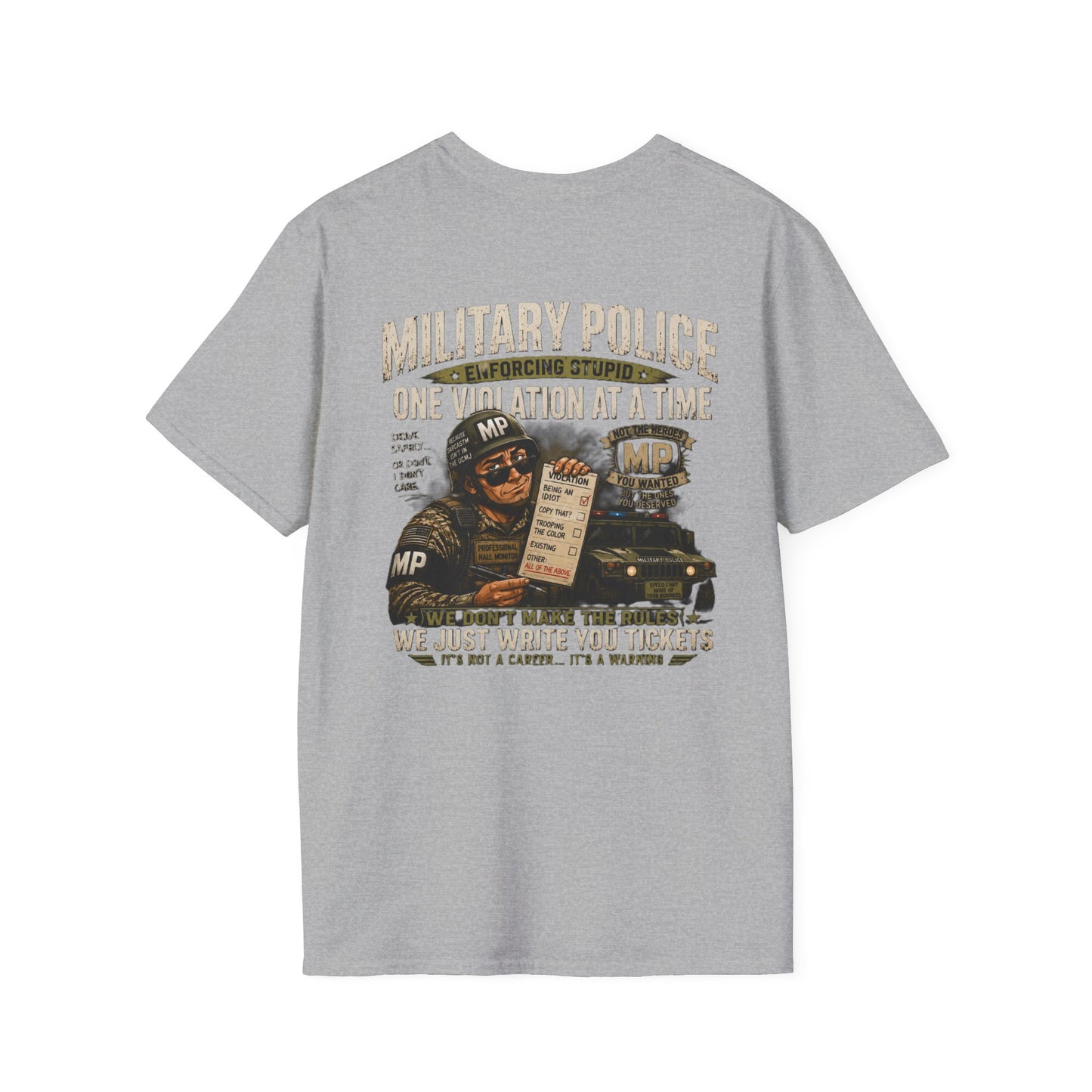 AEK Veteran Badge T-Shirt — Military Police Tee