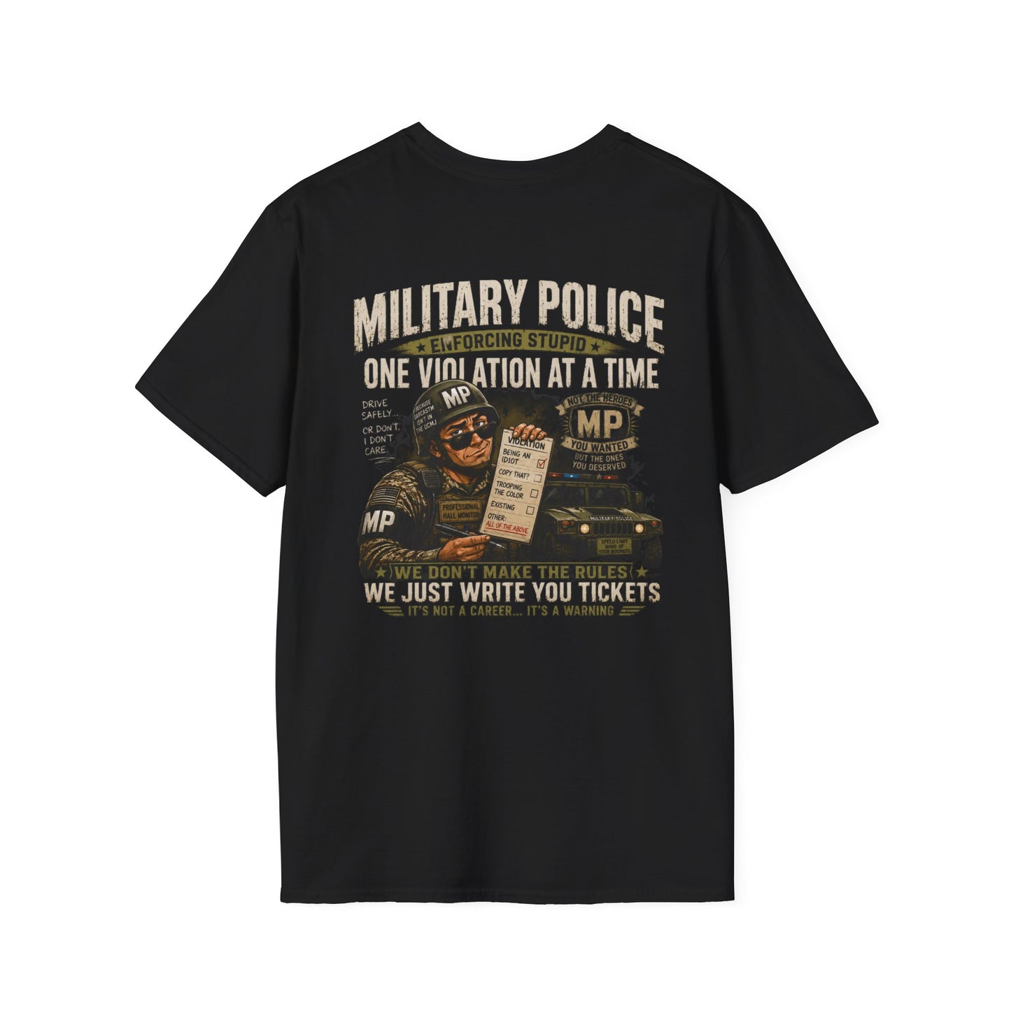 AEK Veteran Badge T-Shirt — Military Police Tee