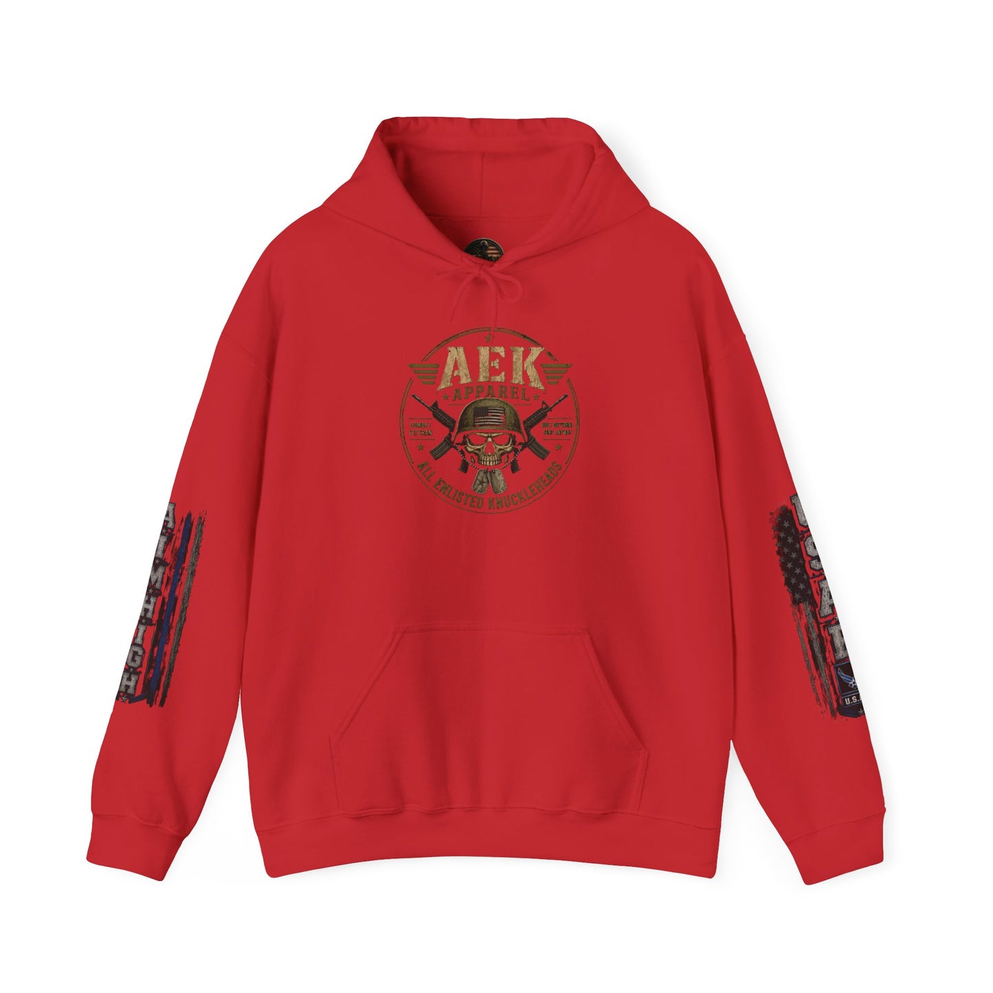 U.S. Air Force Vintage Logo Hoodie — Delivering Victory Military Pullover