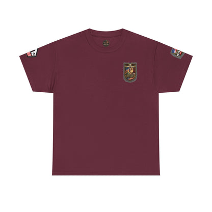 NYARNG Patriots Day Memorial Tee – "Never Forget" 25th Anniversary American Flag Shirt