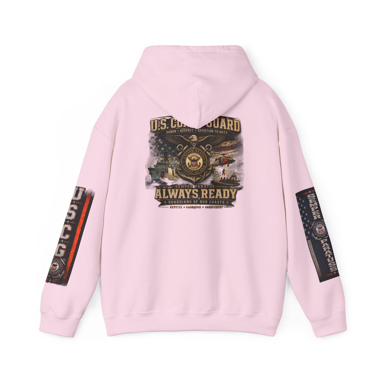 Copy of USMC Hoodie - Pride Is Forever Marine Corps Sweatshirt (AEK Skull Design)