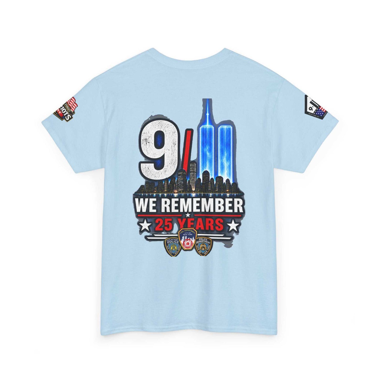 9/11 We Remember 25 Years T-Shirt