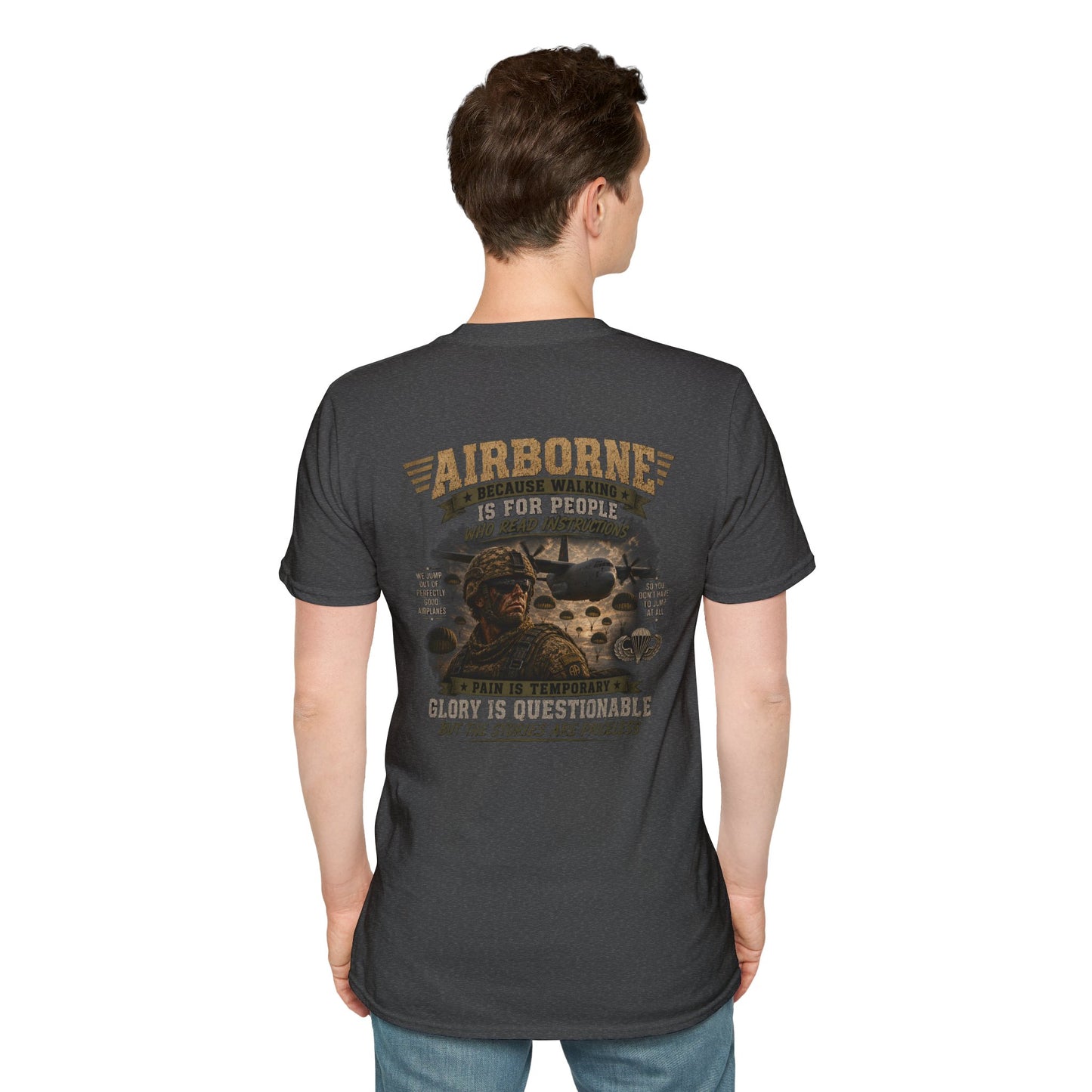AEK Veteran Badge T-Shirt — AIRBORNE Tee