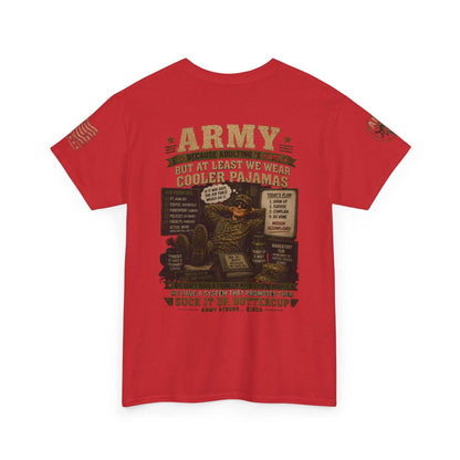 Army Vintage Graphic Tee — 'Army: Suck It Up, Buttercup' Military T‑Shirt