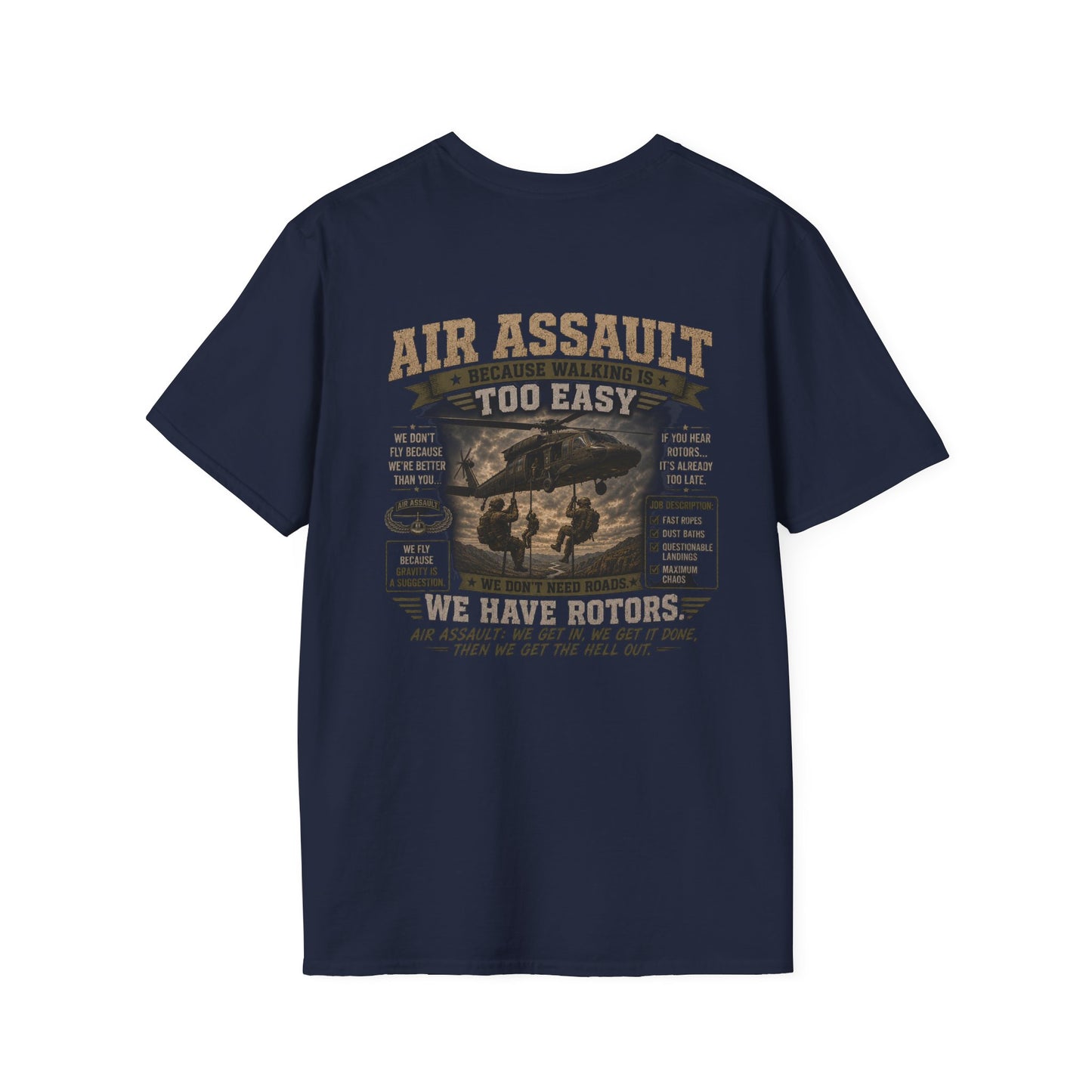 AEK Veteran Badge T-Shirt — AIR ASSAULT Tee