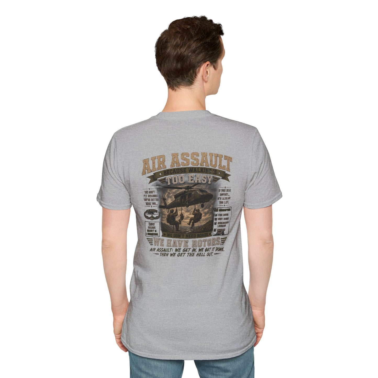 AEK Veteran Badge T-Shirt — AIR ASSAULT Tee