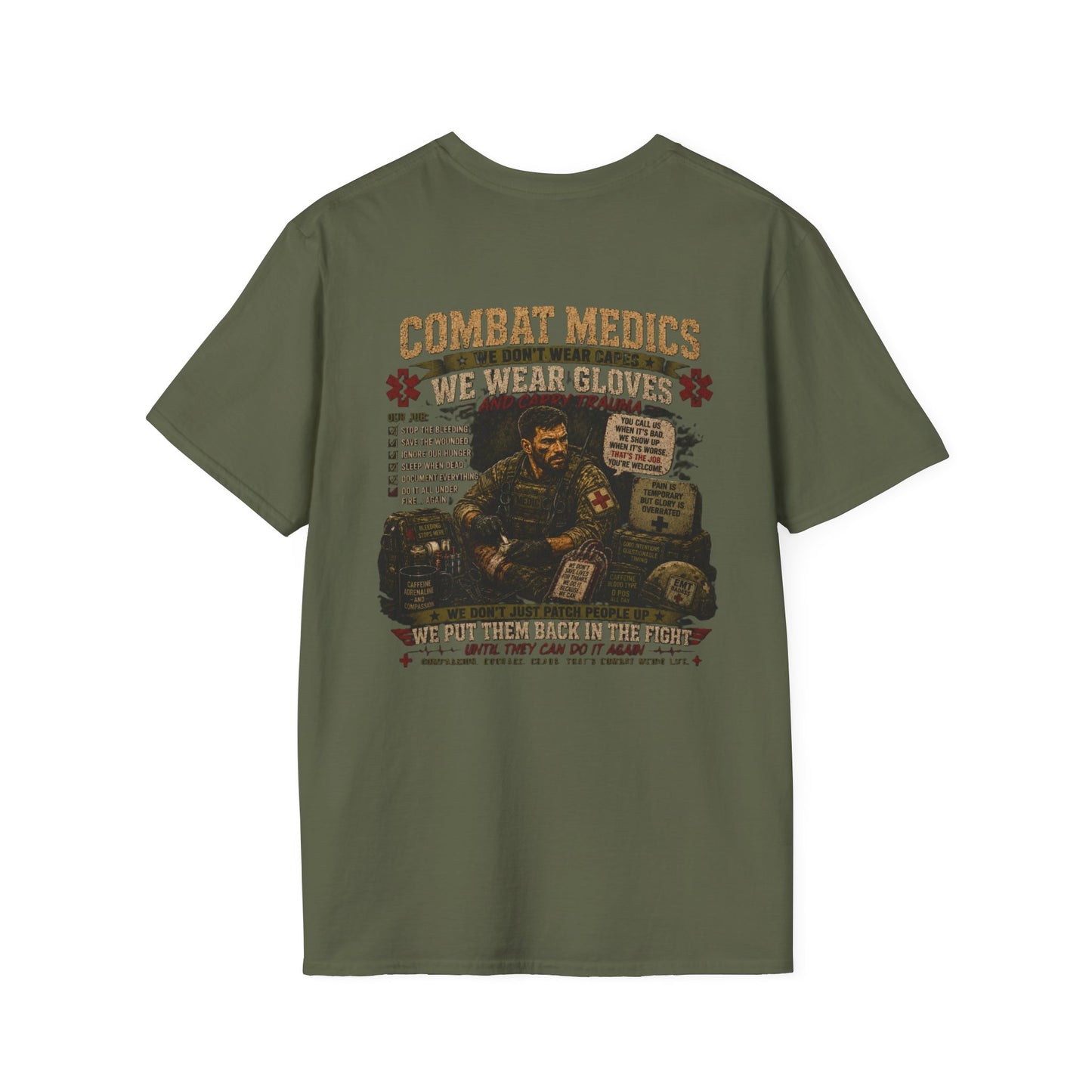 AEK Veteran Badge T-Shirt — Combat Medic Tee