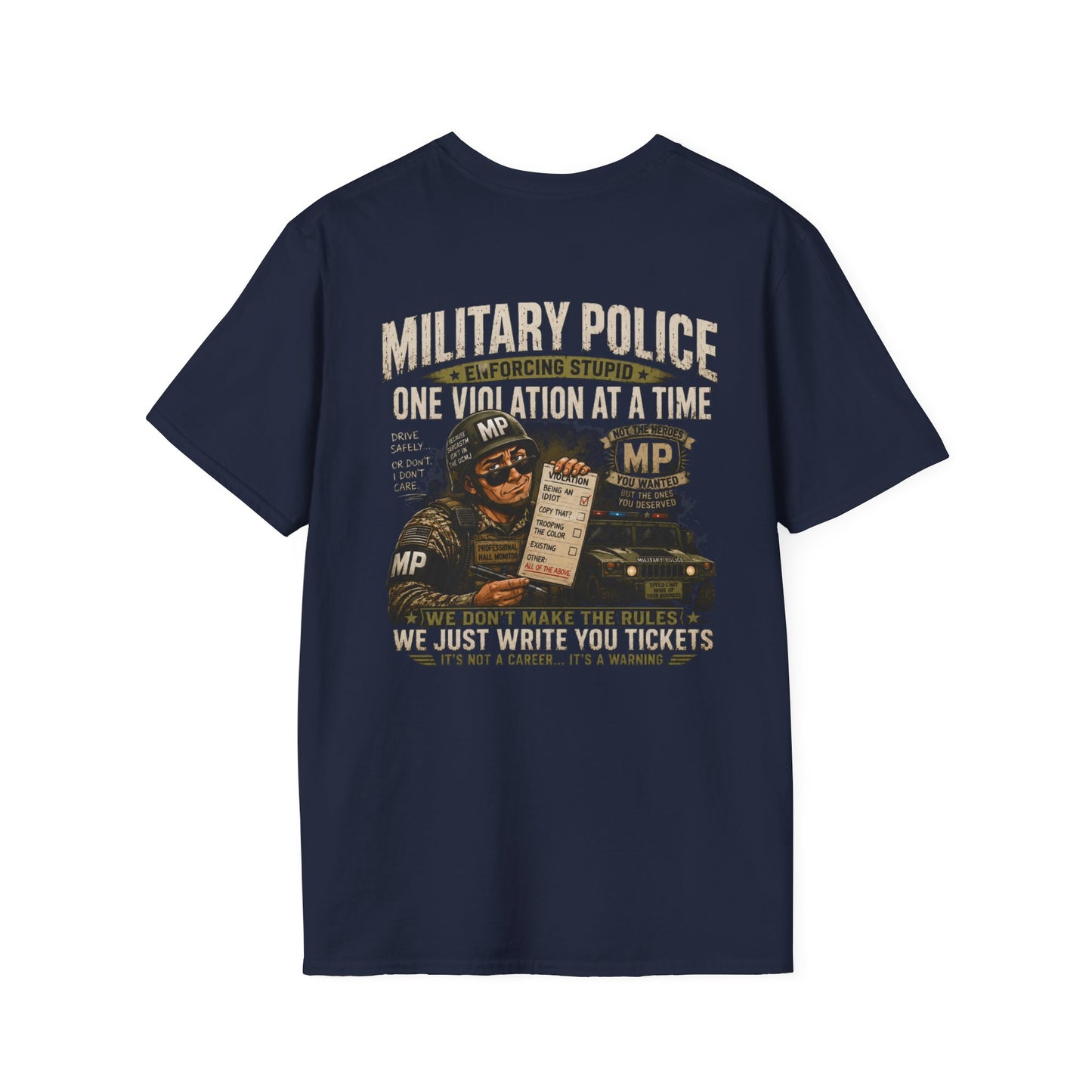 AEK Veteran Badge T-Shirt — Military Police Tee