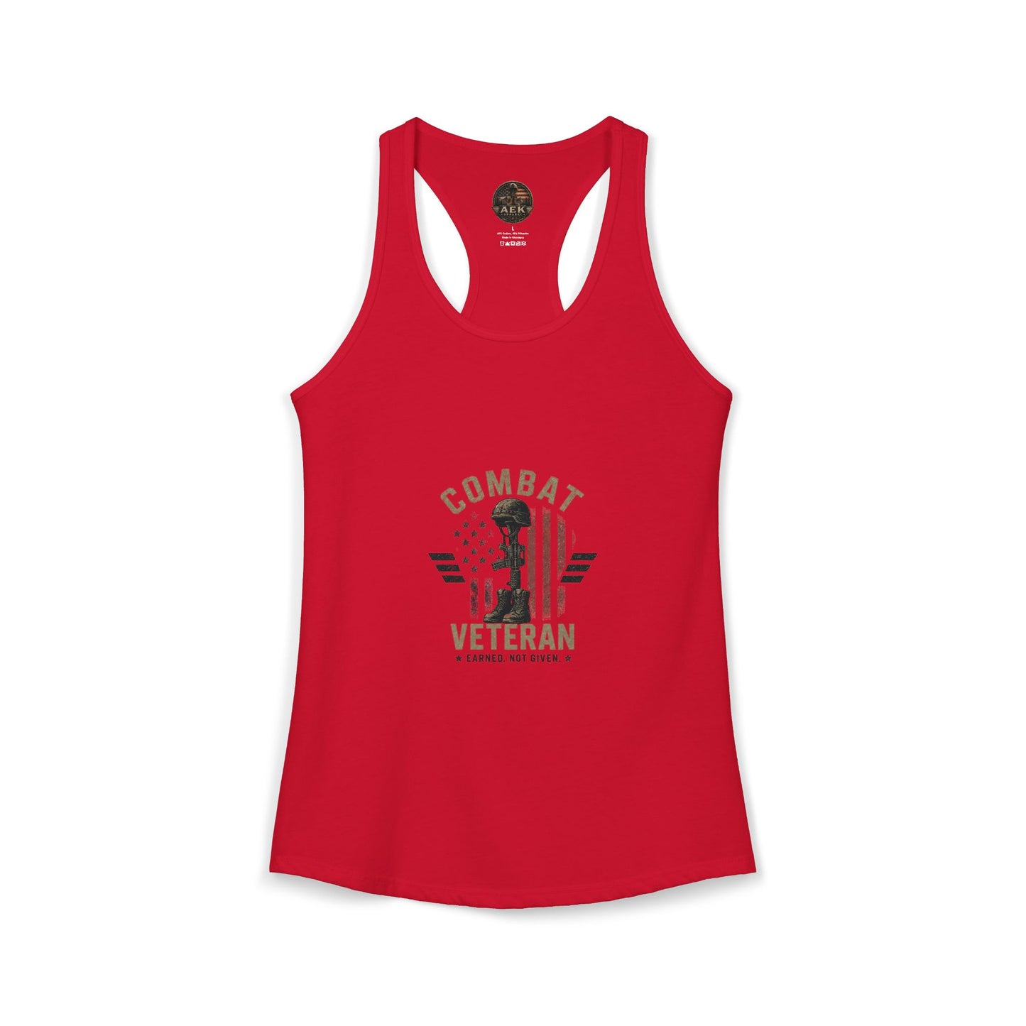 Women's Ideal Racerback Tank - 'My Makeup Cost Less than My Ammo'