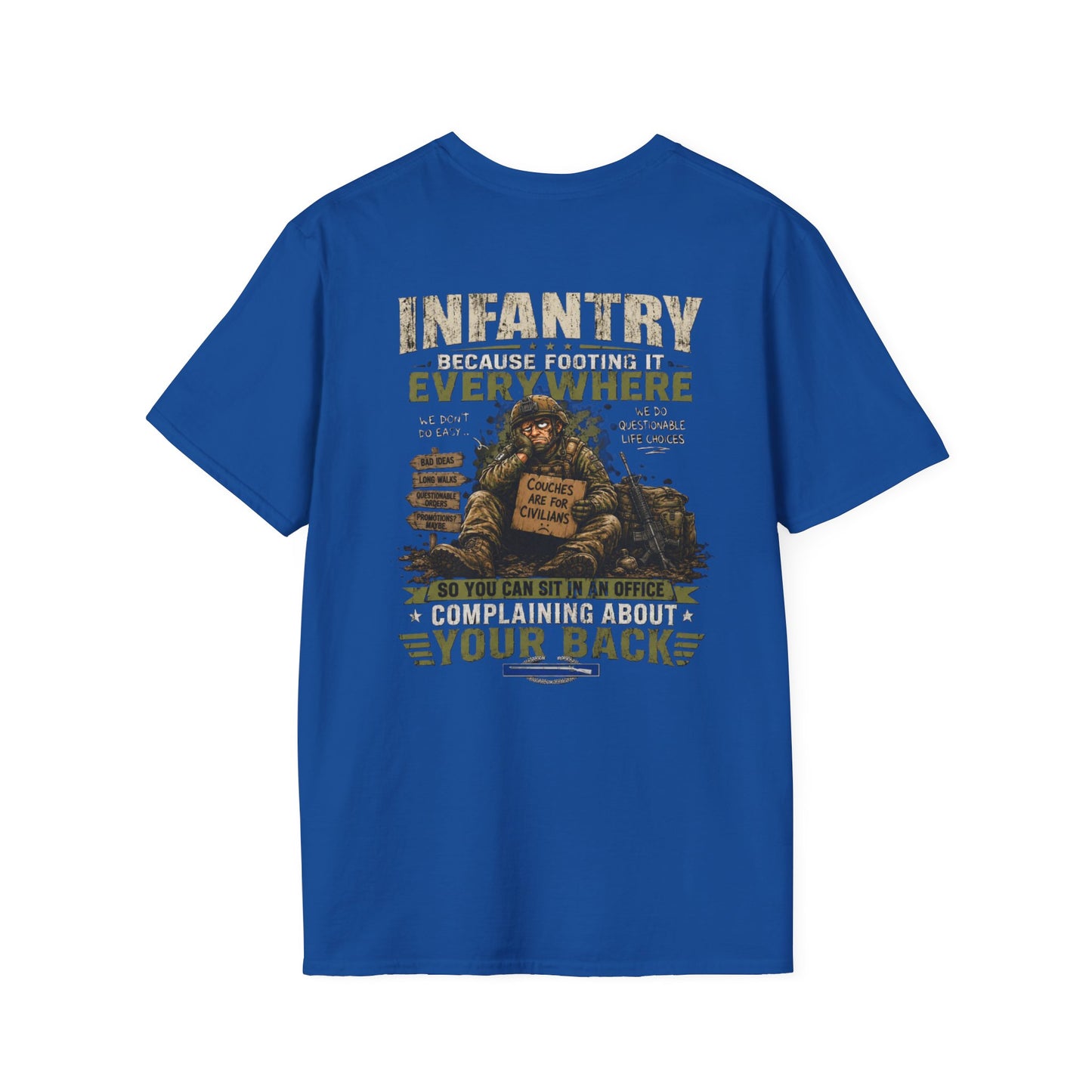 AEK Veteran Badge T-Shirt — Infantry Tee