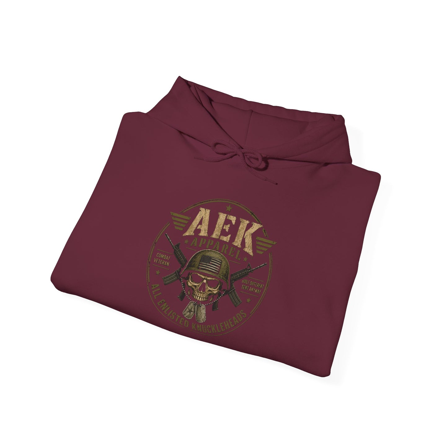 Copy of USMC Hoodie - Pride Is Forever Marine Corps Sweatshirt (AEK Skull Design)