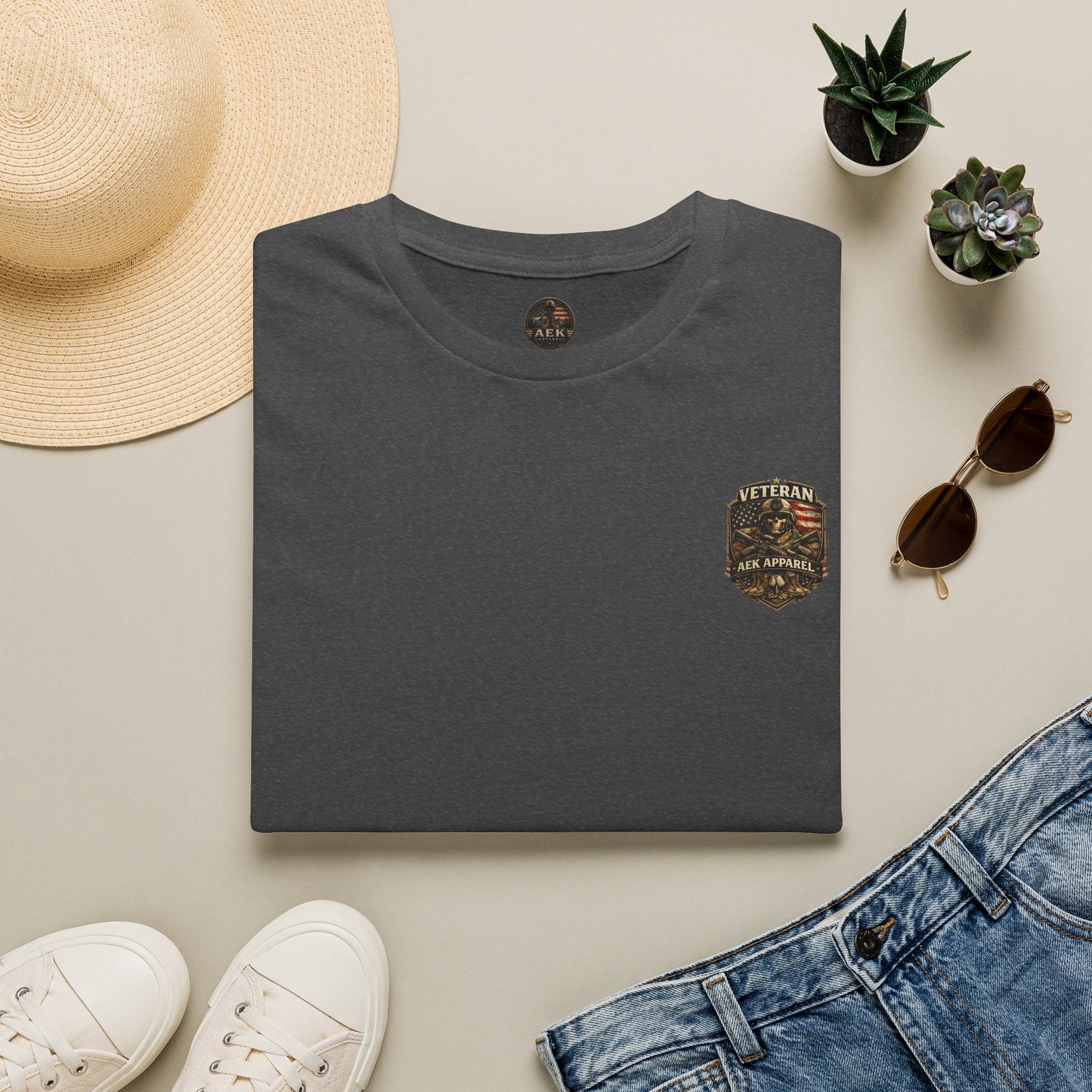 AEK Veteran Badge T-Shirt — Infantry Tee