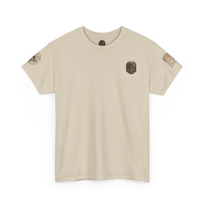 Army Quote Tee — “Army: Where You’re Paid to Suffer” Military Graphic T-Shirt