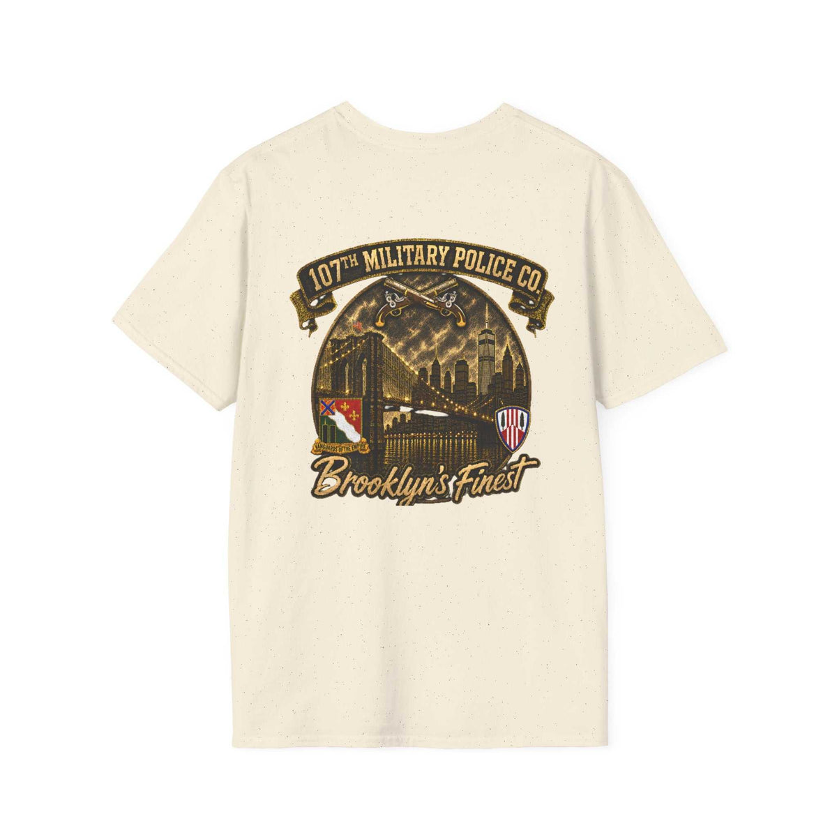 AEK Unit T-Shirt— 107th Military Police "Brooklyn's Finest" WTT Tee
