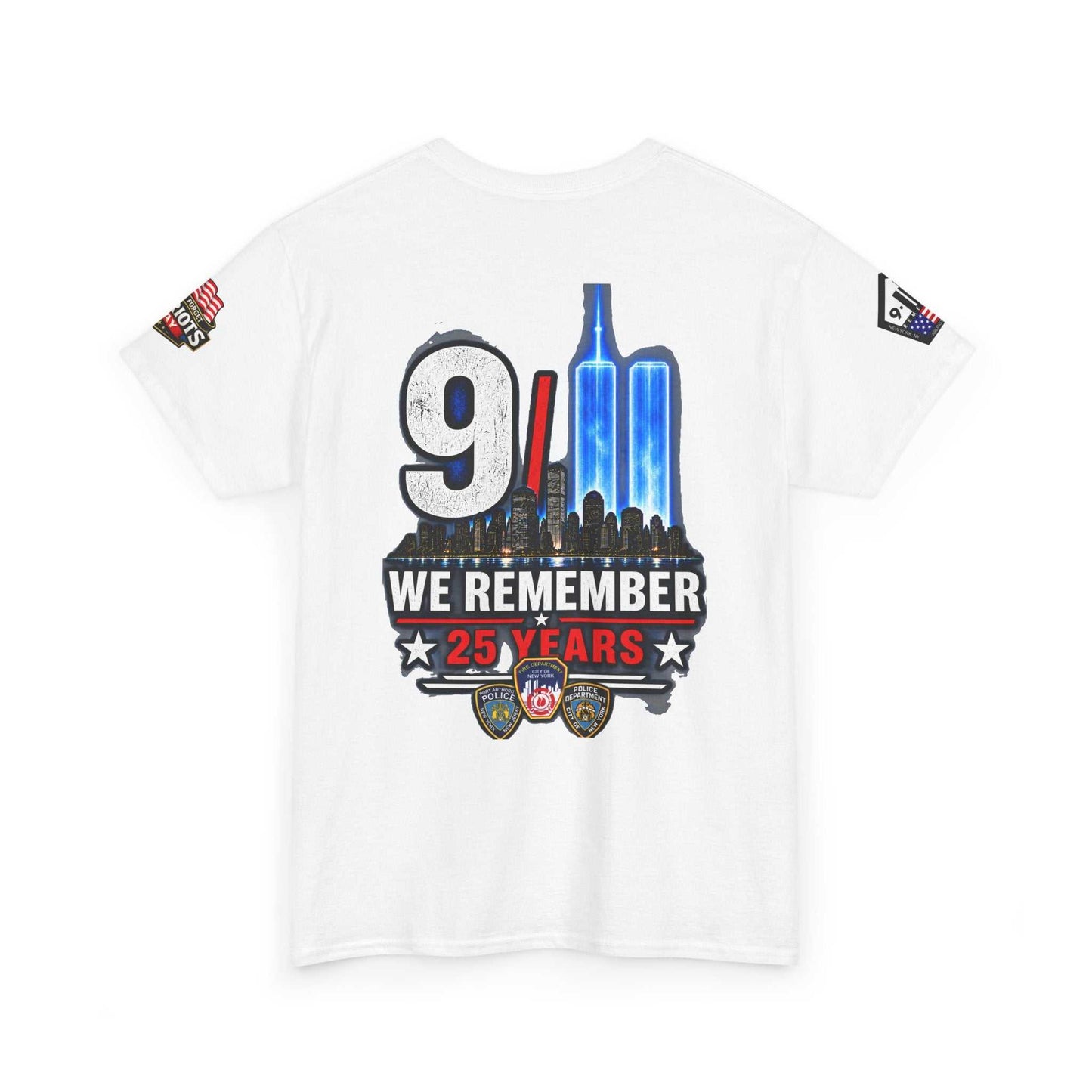 9/11 We Remember 25 Years T-Shirt