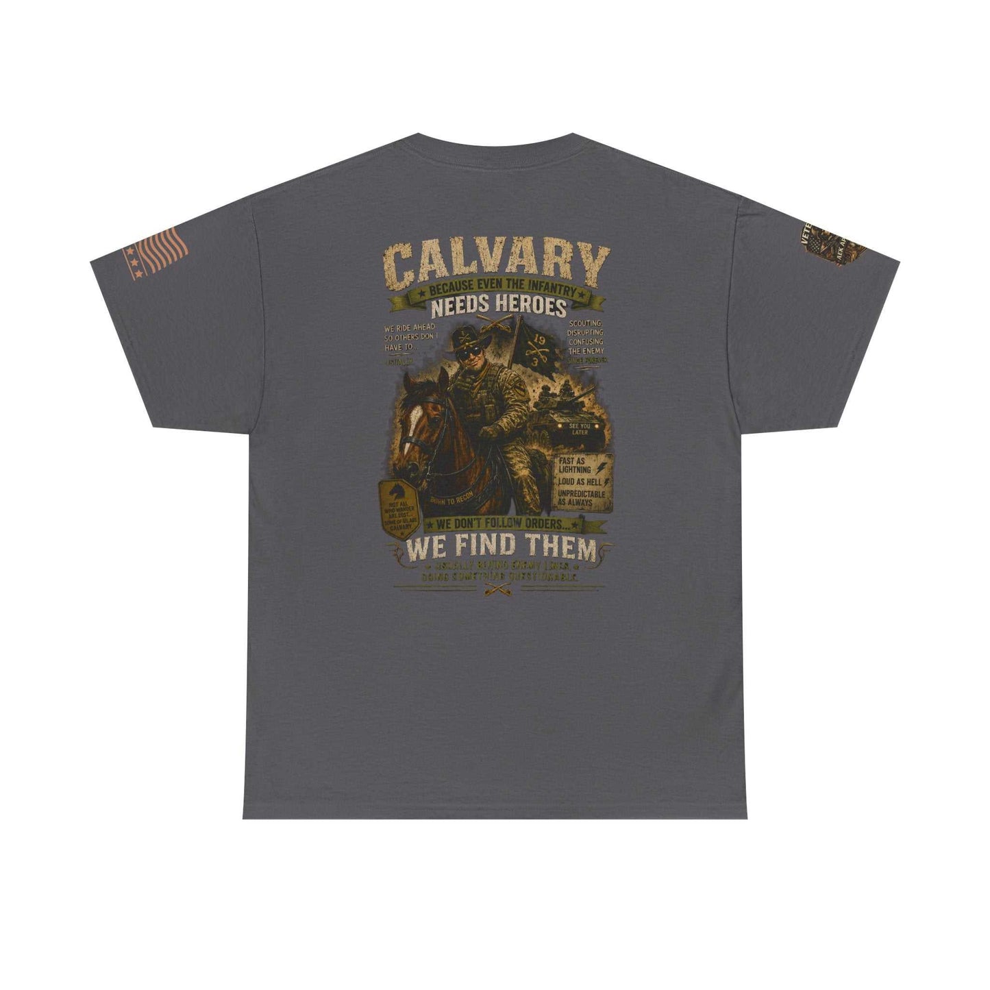 Calvary Vintage Truck Tee — “We Find Them” Rescue Tribute Shirt