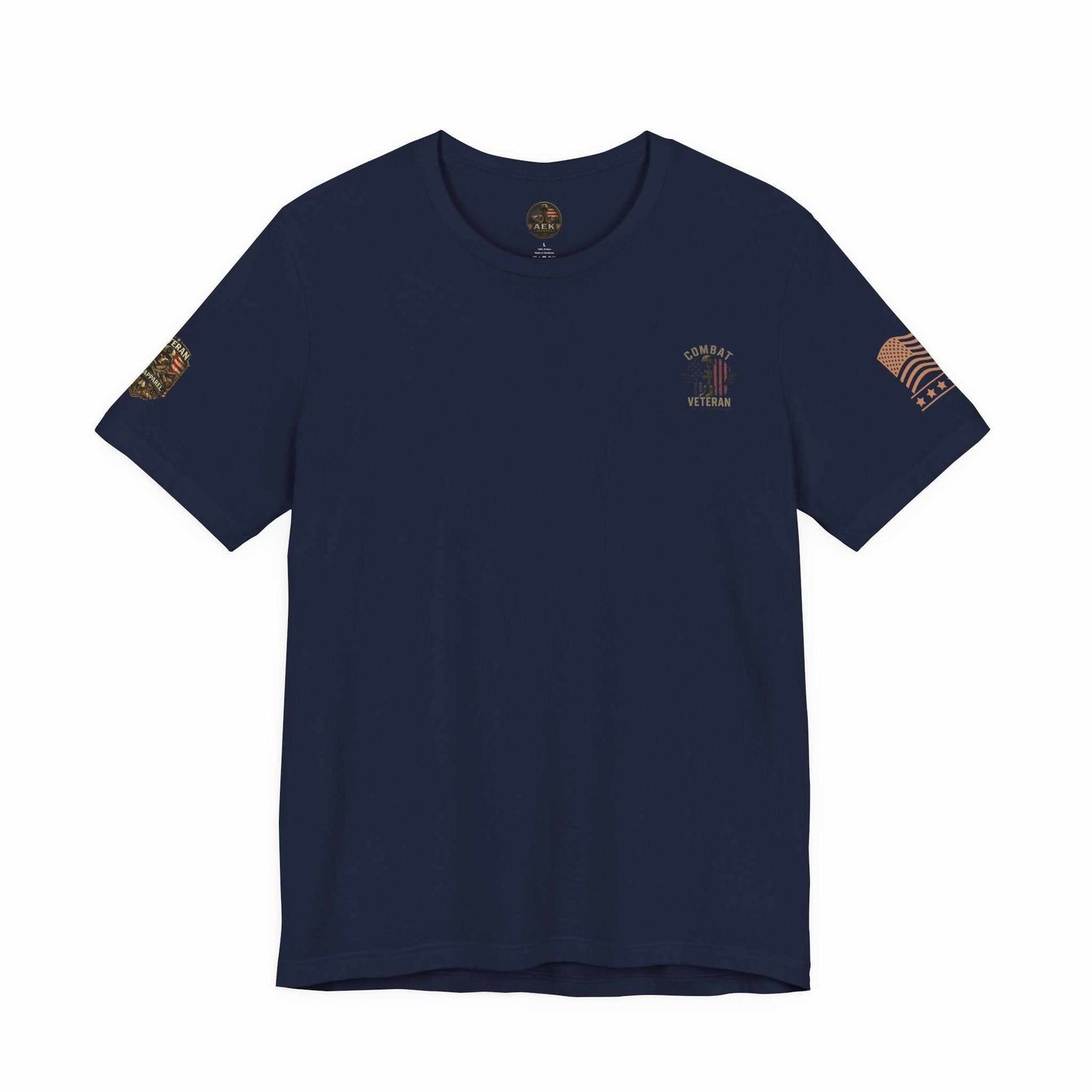 Disabled Veteran T-Shirt — "100% Disabled But Not Service Connected" Patriotic Military Tee