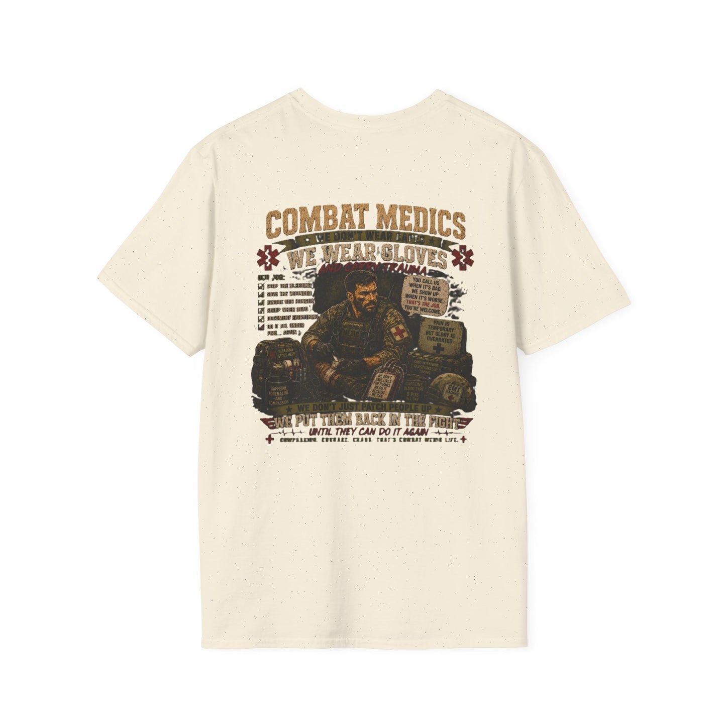 AEK Veteran Badge T-Shirt — Combat Medic Tee