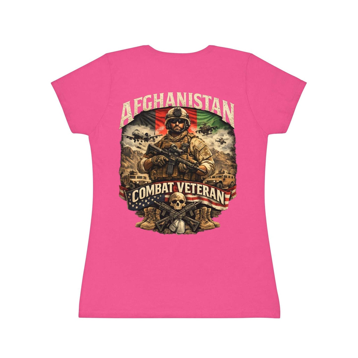 Afghanistan Combat Veteran Women's T-Shirt
