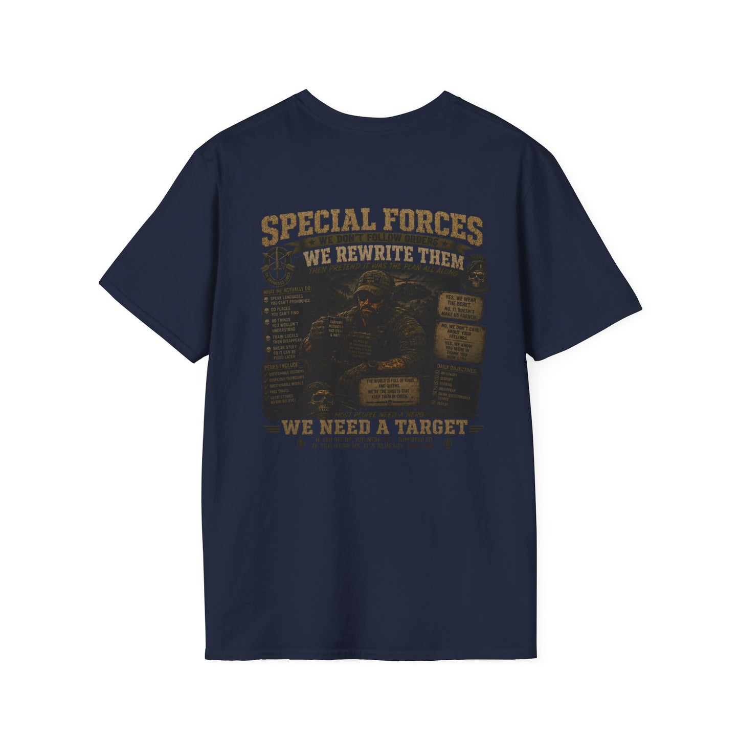 AEK Veteran Badge T-Shirt — Special Forces Tee
