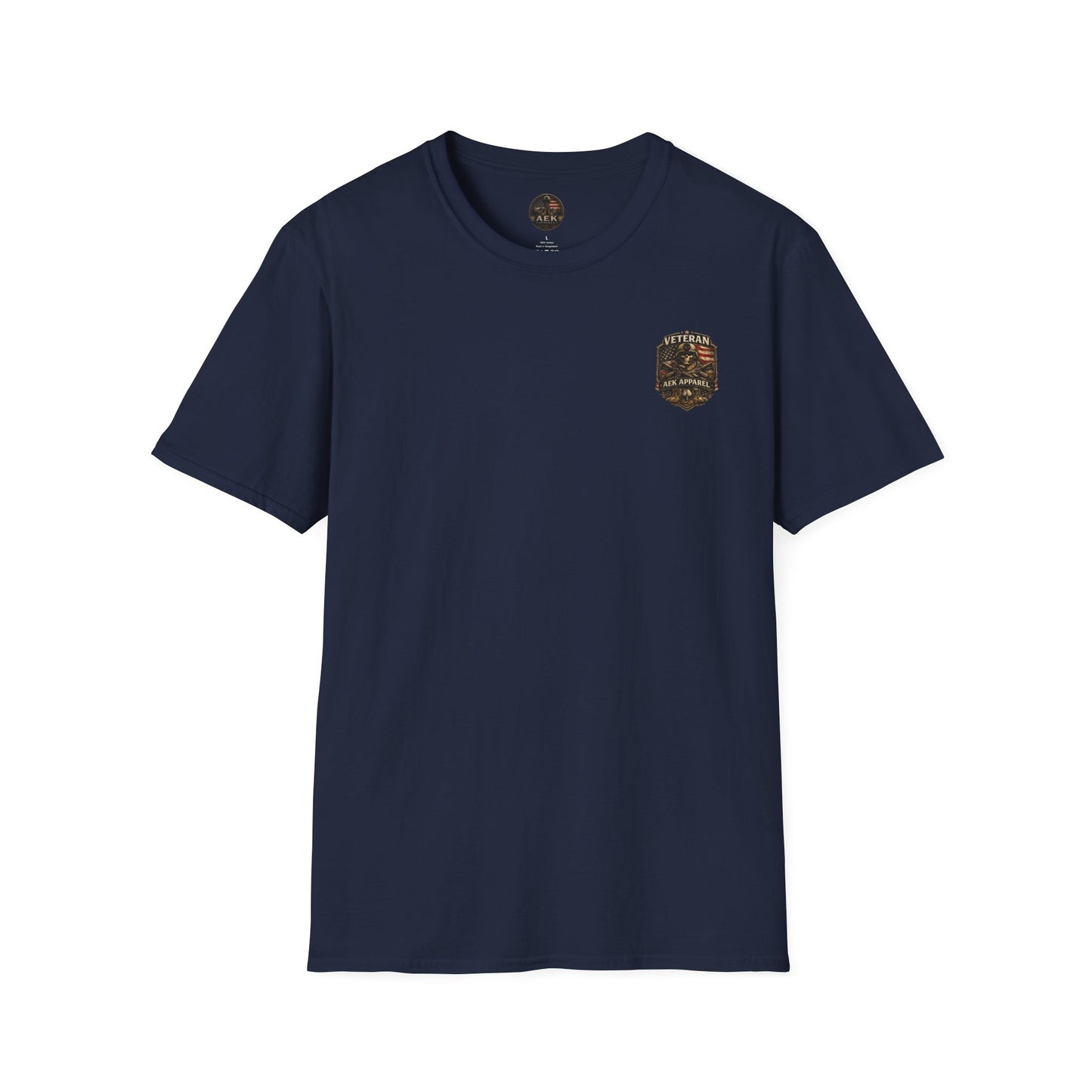 AEK Vet Badge Emblem - Military Cooks Sarcasm T-Shirt
