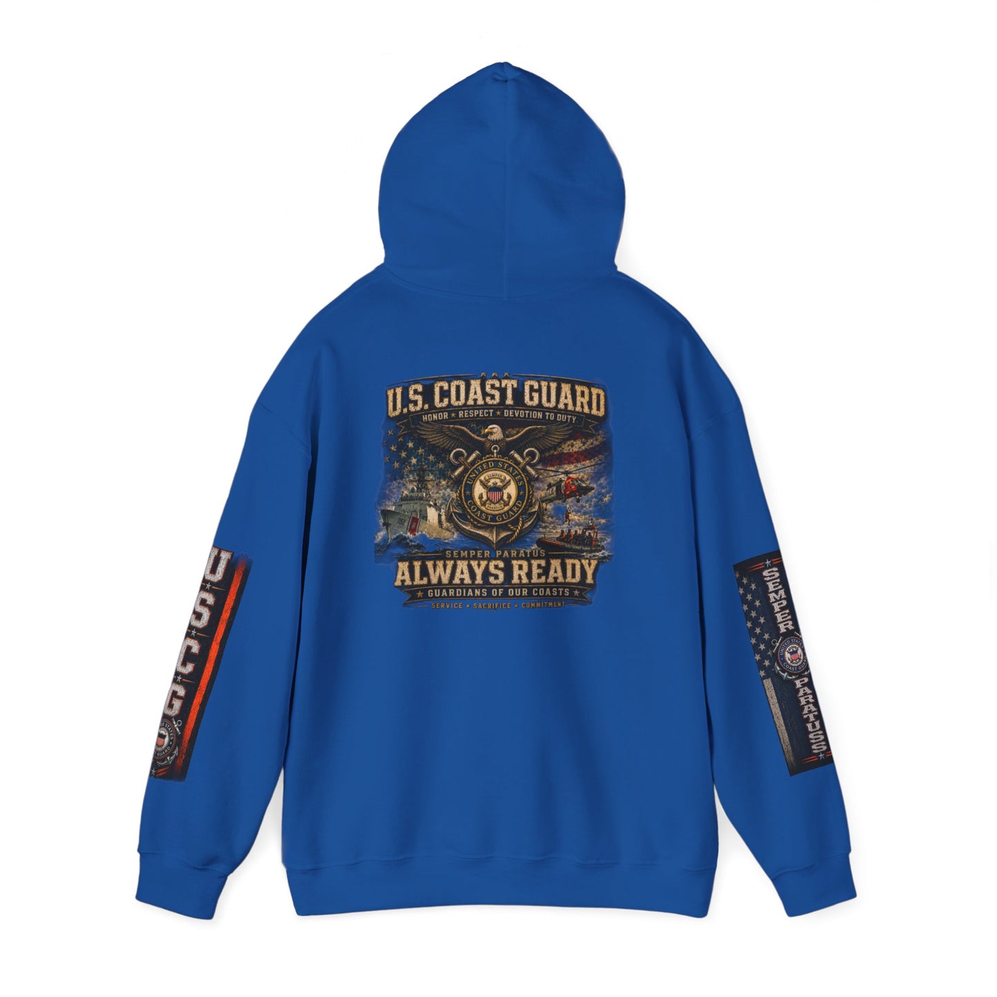 Copy of USMC Hoodie - Pride Is Forever Marine Corps Sweatshirt (AEK Skull Design)