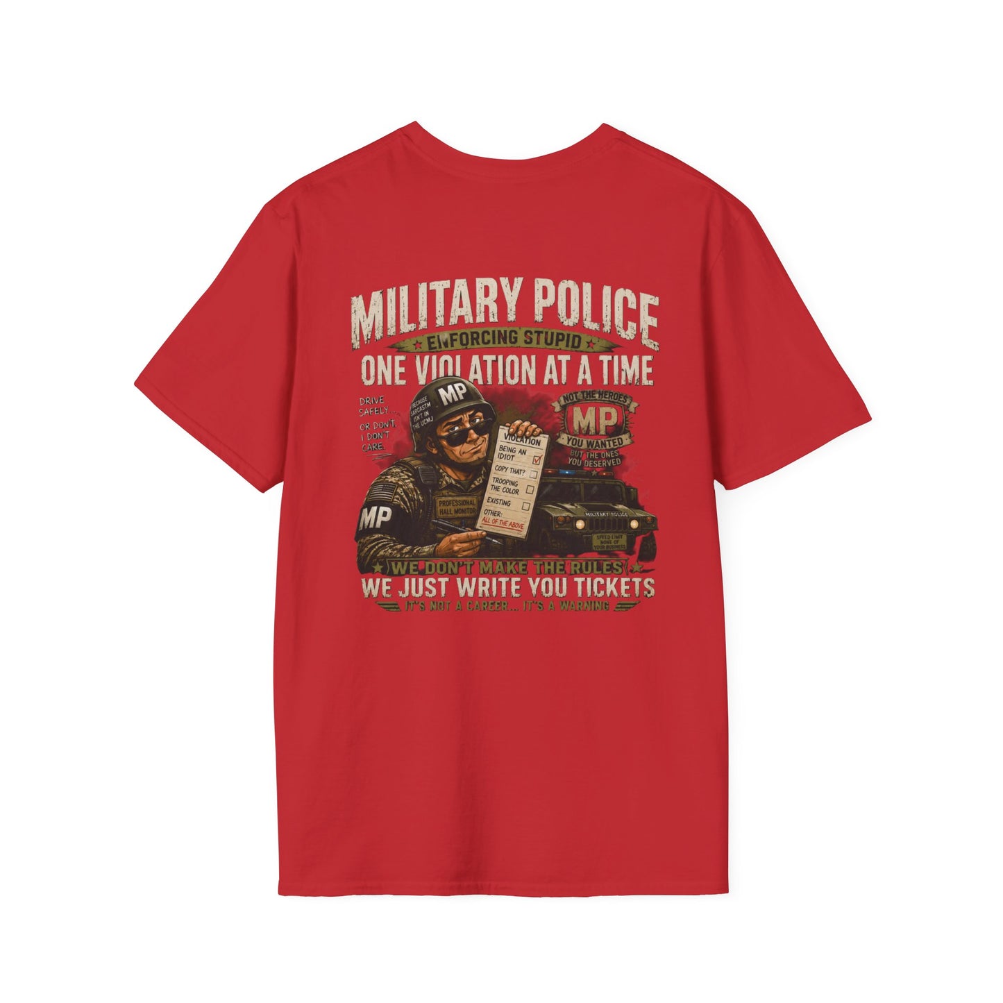 AEK Veteran Badge T-Shirt — Military Police Tee