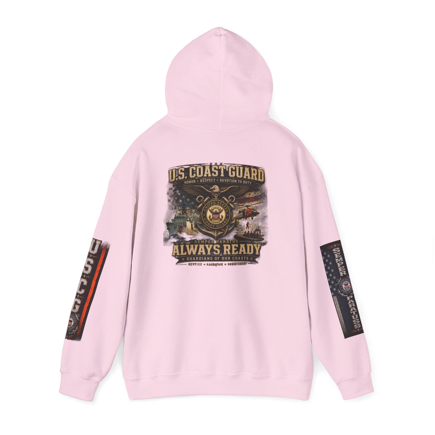 Copy of USMC Hoodie - Pride Is Forever Marine Corps Sweatshirt (AEK Skull Design)