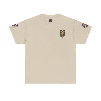 NYARNG Patriots Day Memorial Tee – "Never Forget" 25th Anniversary American Flag Shirt