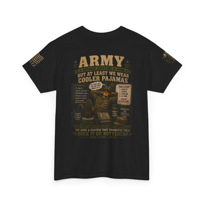 Army Vintage Graphic Tee — 'Army: Suck It Up, Buttercup' Military T‑Shirt