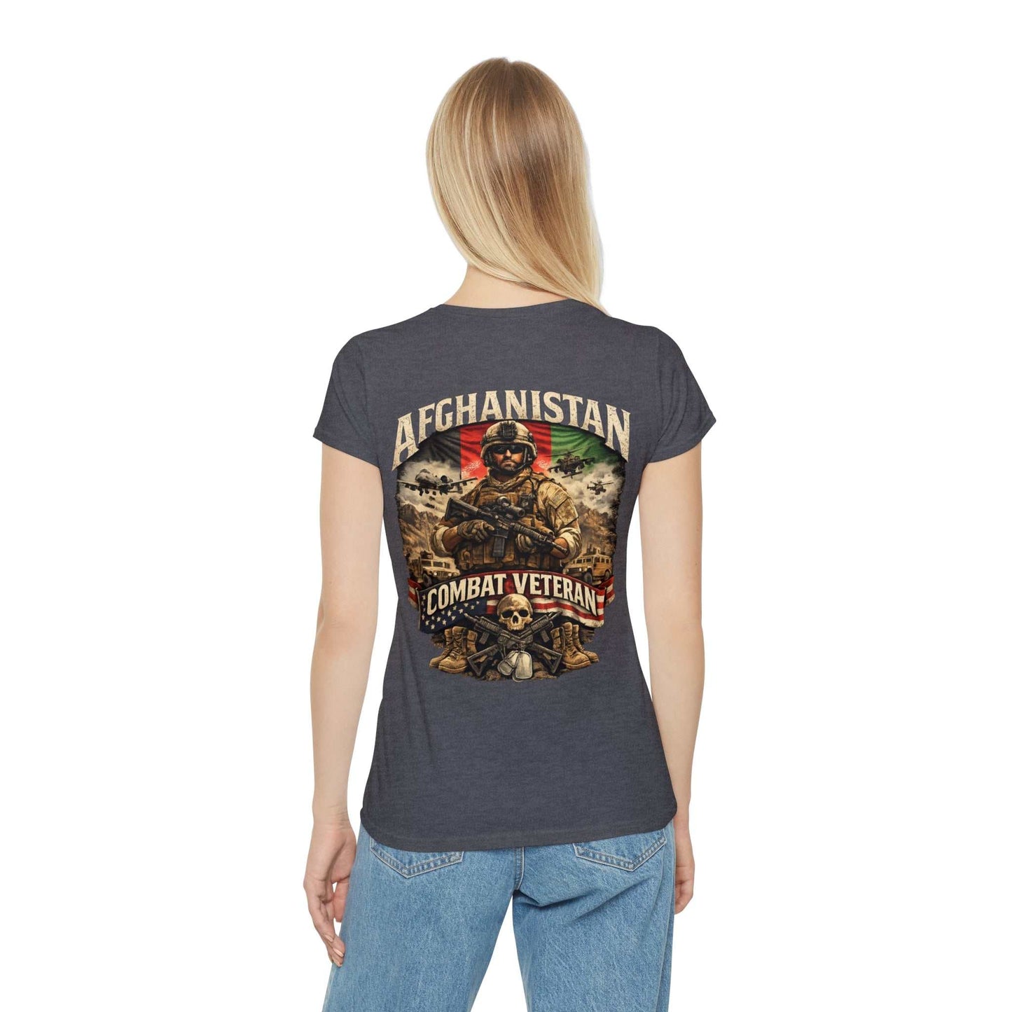 Afghanistan Combat Veteran Women's T-Shirt
