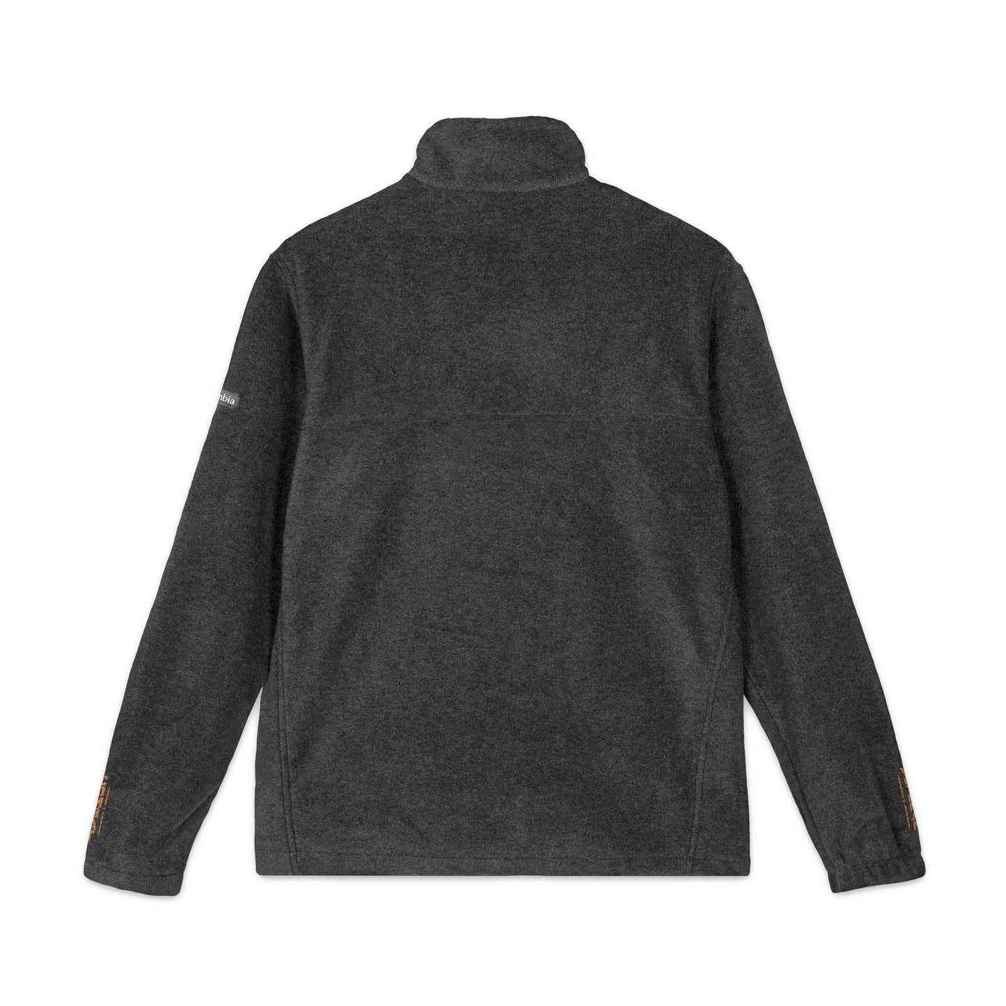 Embroidered Autumn Leaf Fleece Jacket