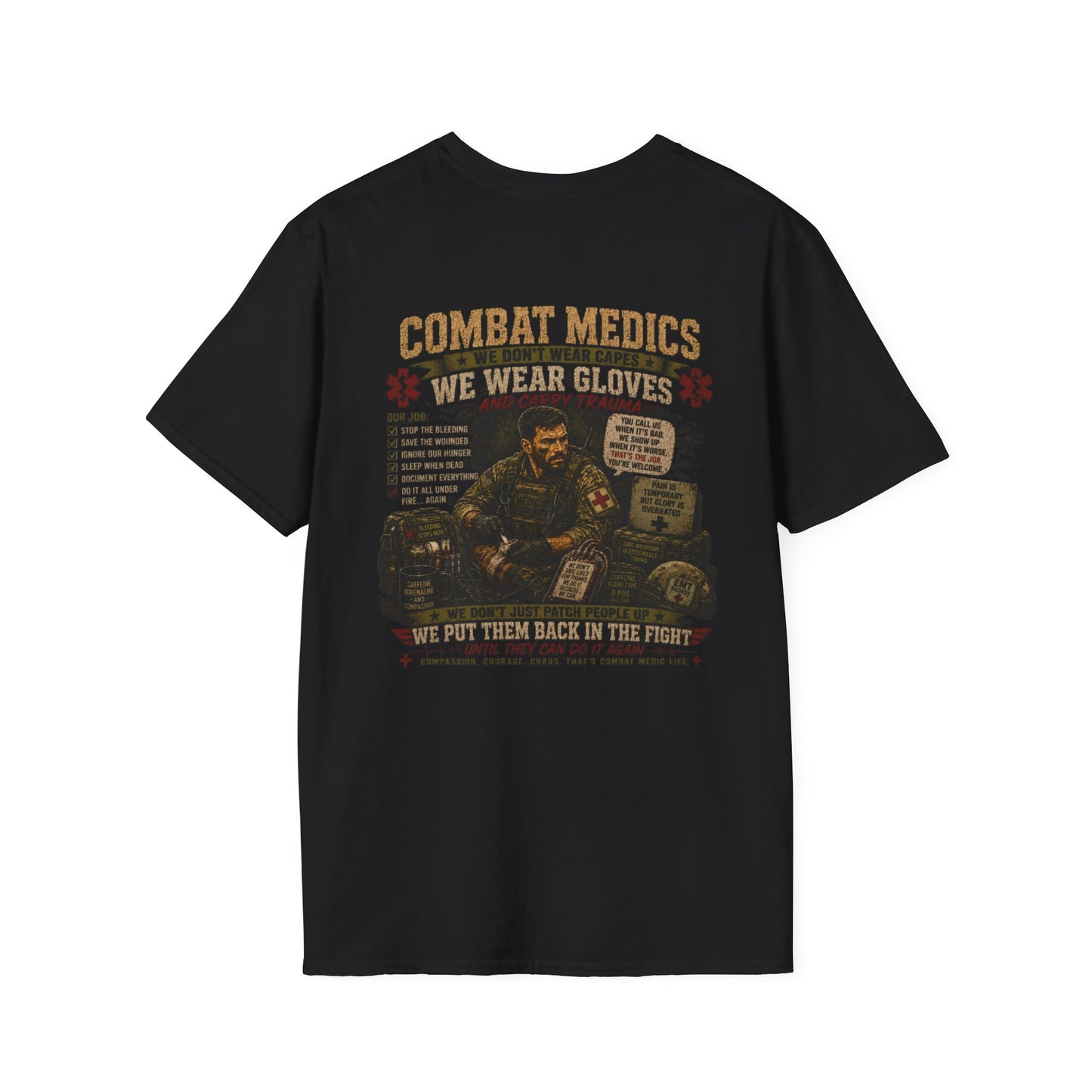 AEK Veteran Badge T-Shirt — Combat Medic Tee
