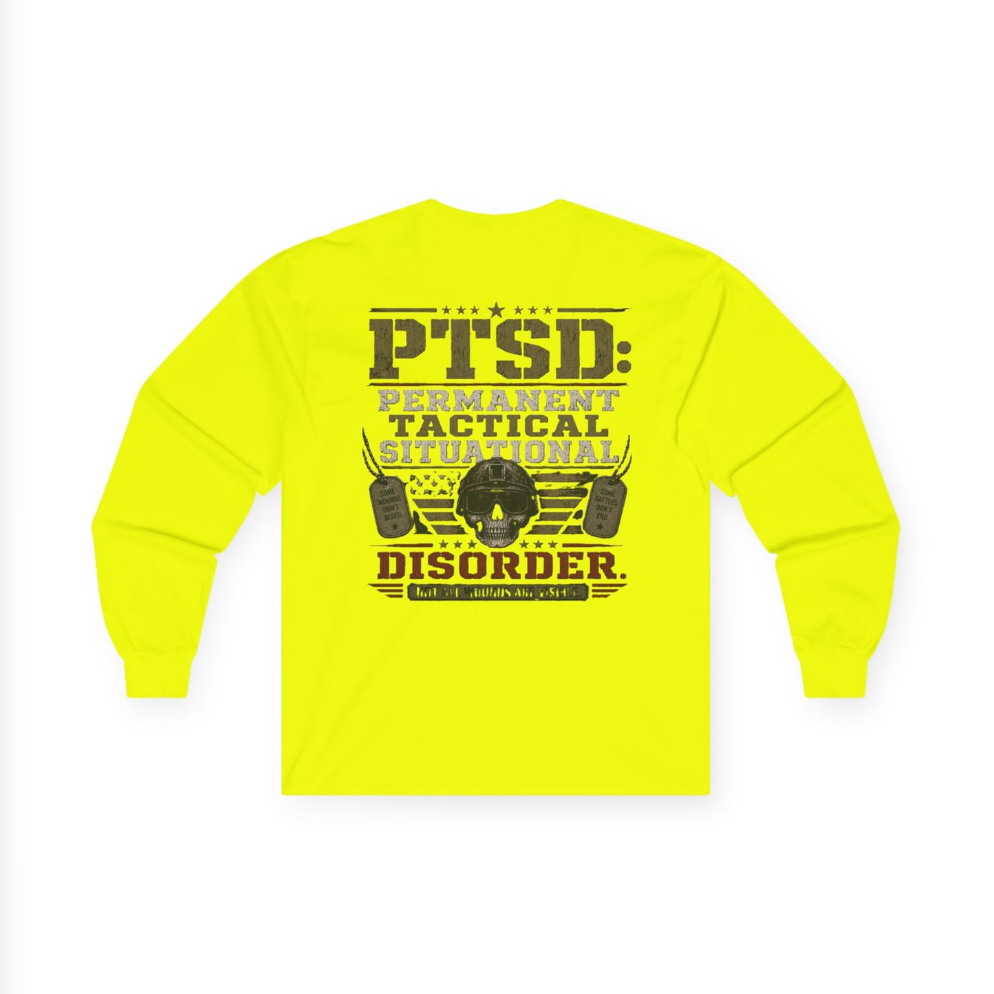 PTSD: Permanent Tactical Situational Disorder Long Sleeve Tee