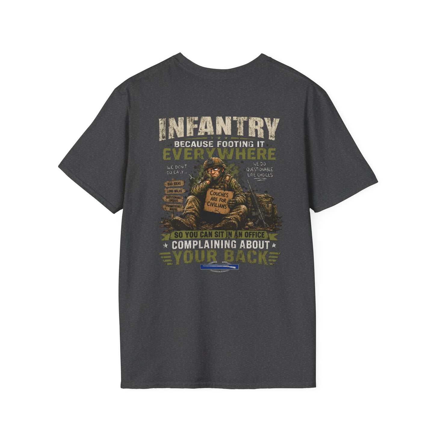 AEK Veteran Badge T-Shirt — Infantry Tee