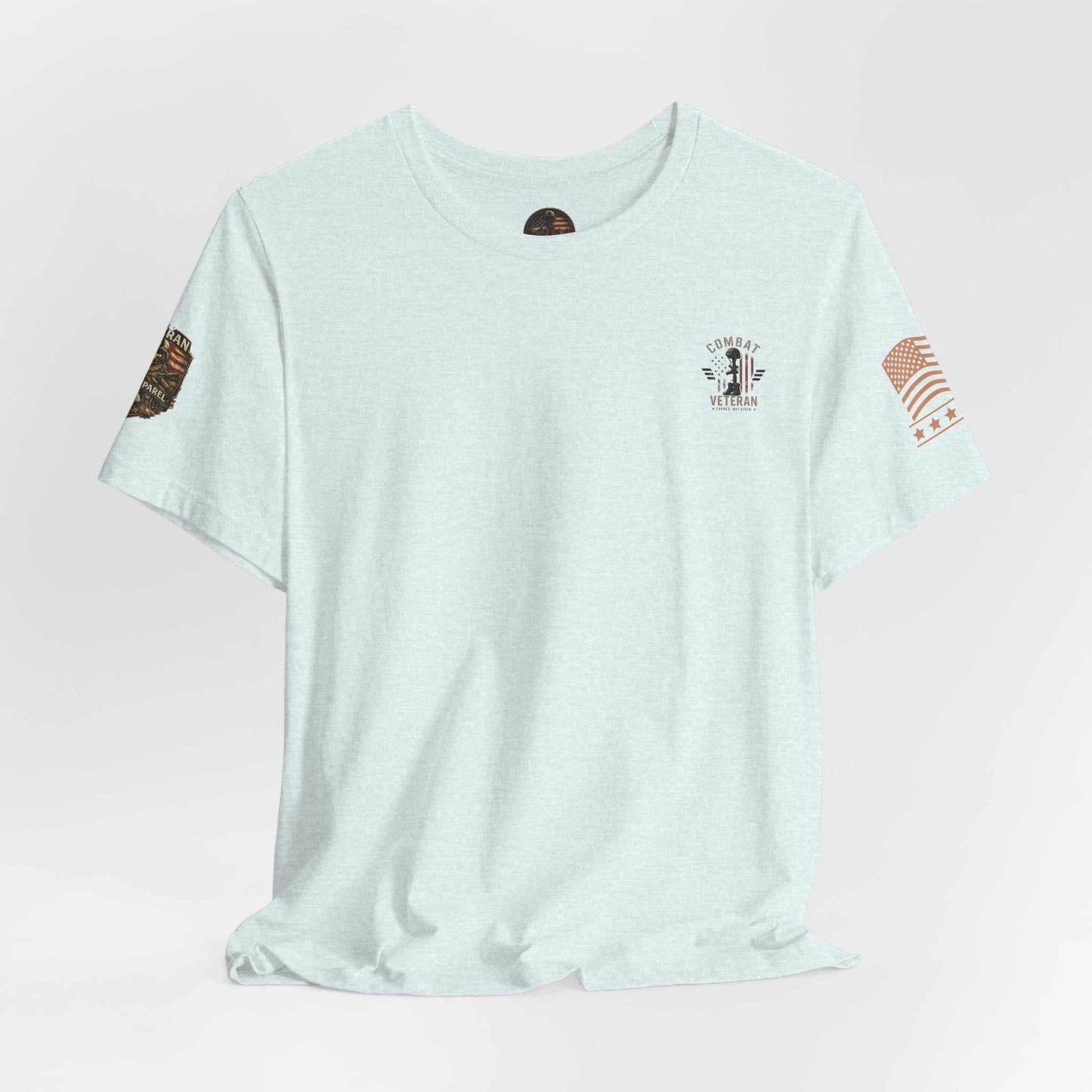 Disabled Veteran T-Shirt — "100% Disabled But Not Service Connected" Patriotic Military Tee
