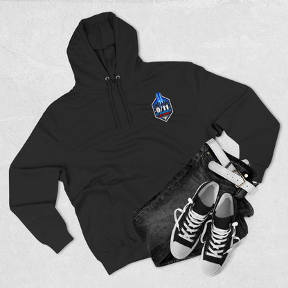9/11 Remembrance Hoodie – We Remember 25 Years Tribute Fleece Hoodie