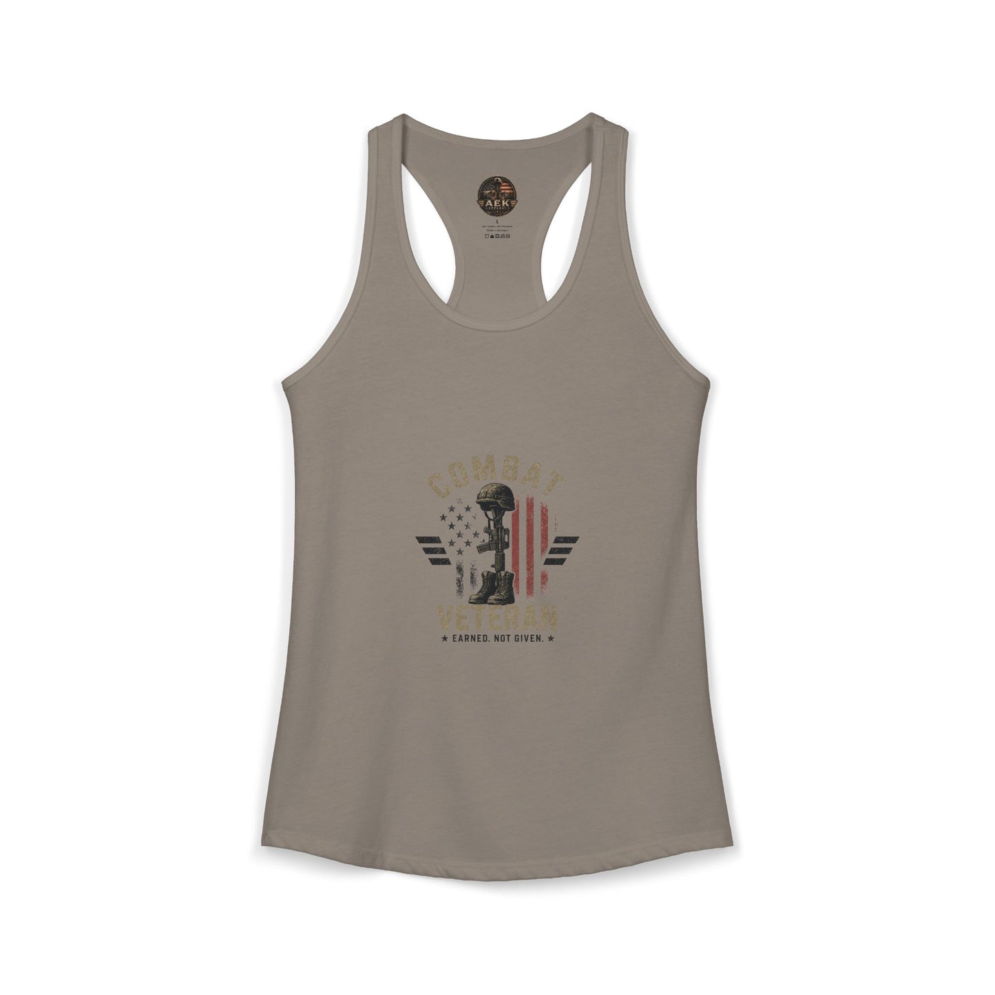 Women's Ideal Racerback Tank - 'My Makeup Cost Less than My Ammo'