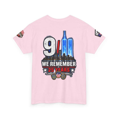 9/11 We Remember 25 Years T-Shirt