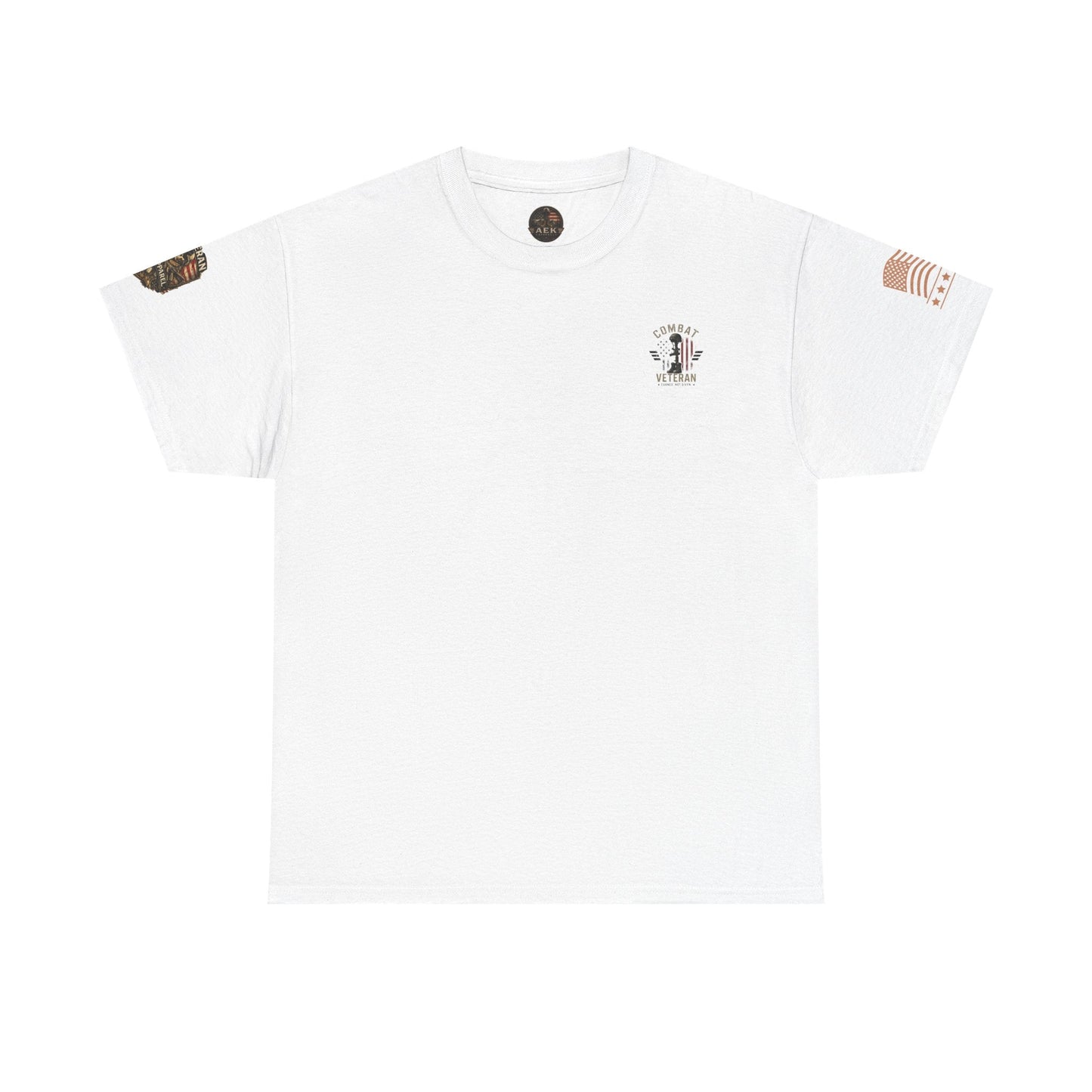 Calvary Vintage Truck Tee with distressed vintage truck graphic and muted earth tones, comfortable cotton shirt with classic fit