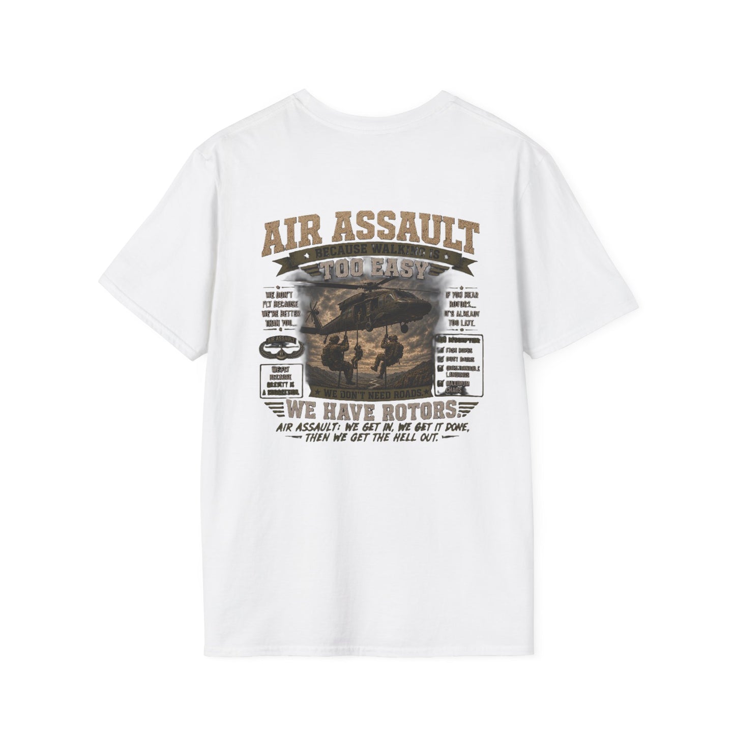 AEK Veteran Badge T-Shirt — AIR ASSAULT Tee