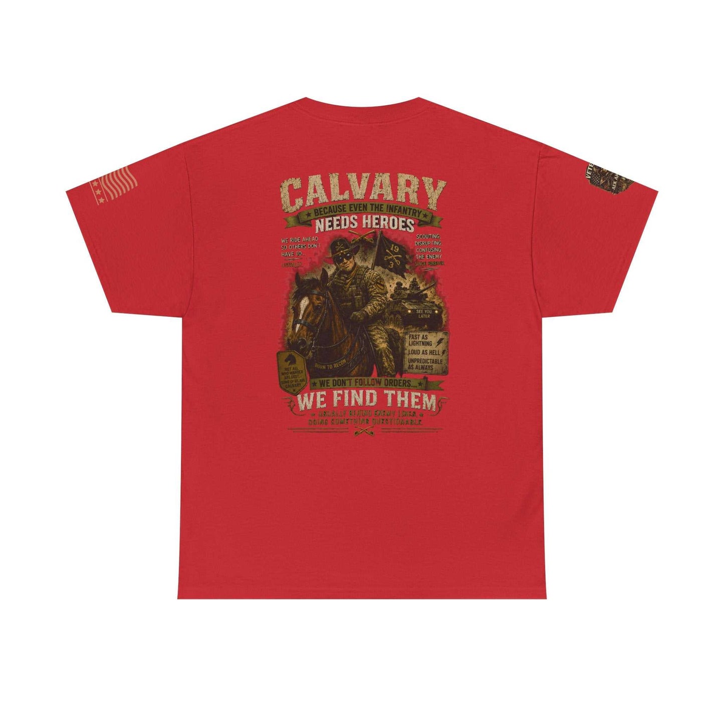 Calvary Vintage Truck Tee — “We Find Them” Rescue Tribute Shirt