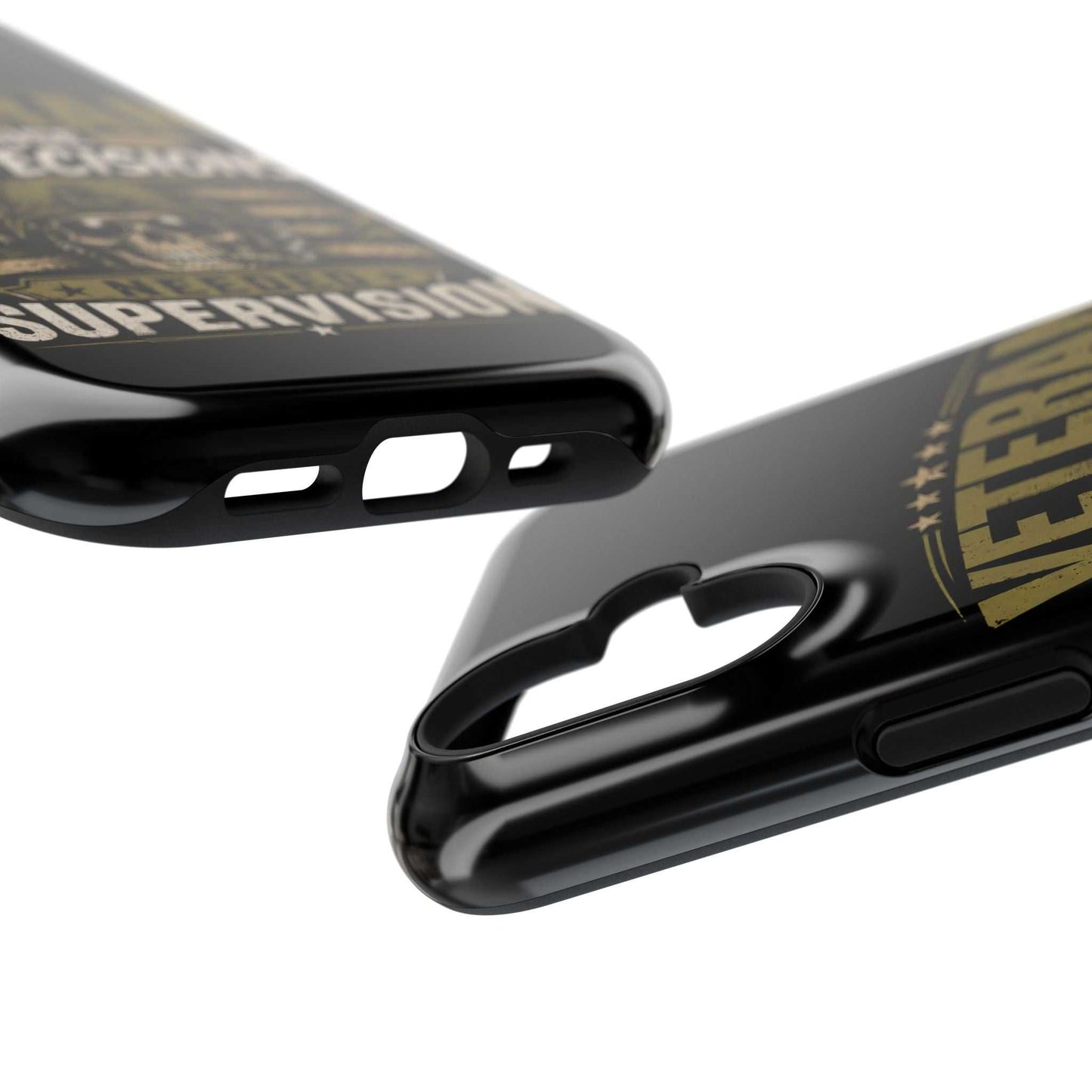 Veteran "Because Bad Decisions Needed Supervision" Impact-Resistant Phone Case