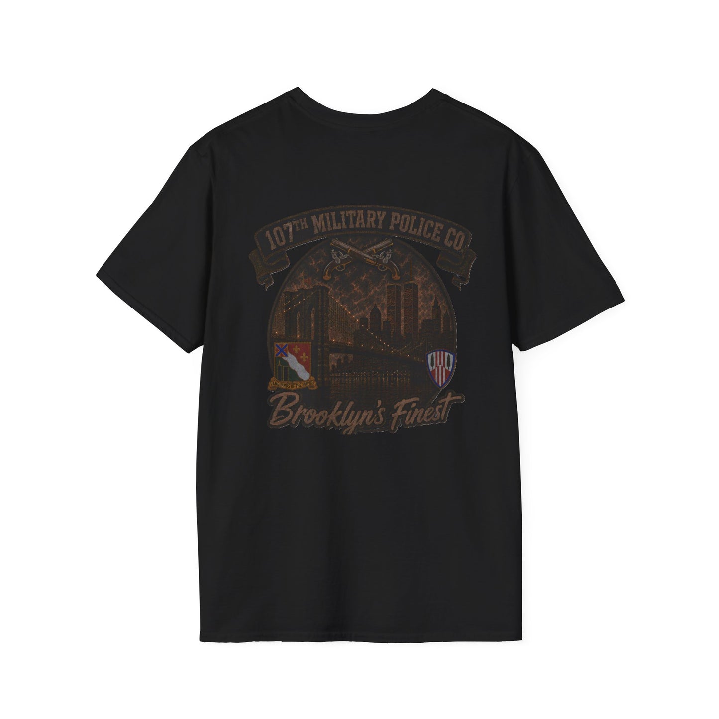 AEK Unit T-Shirt — 107th Military Police Tee "Brooklyn's Finest" WTC