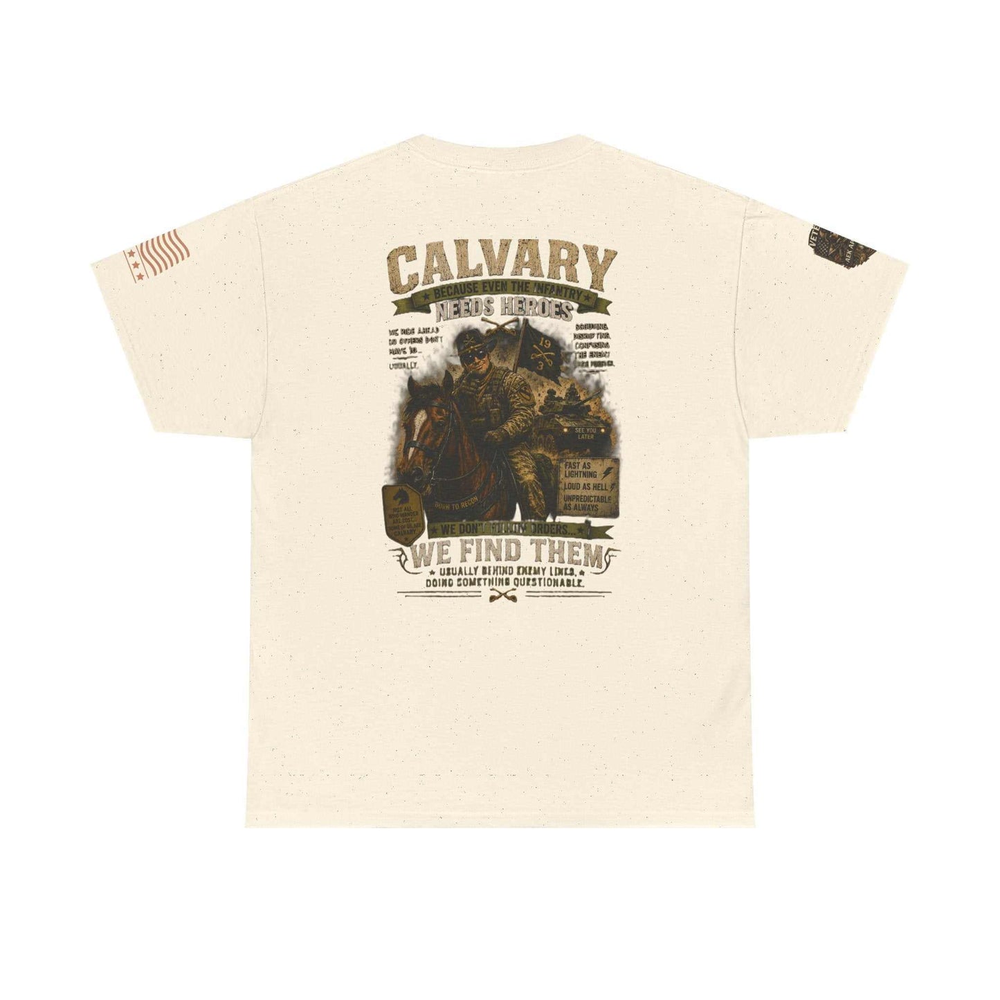 Calvary Vintage Truck Tee — “We Find Them” Rescue Tribute Shirt