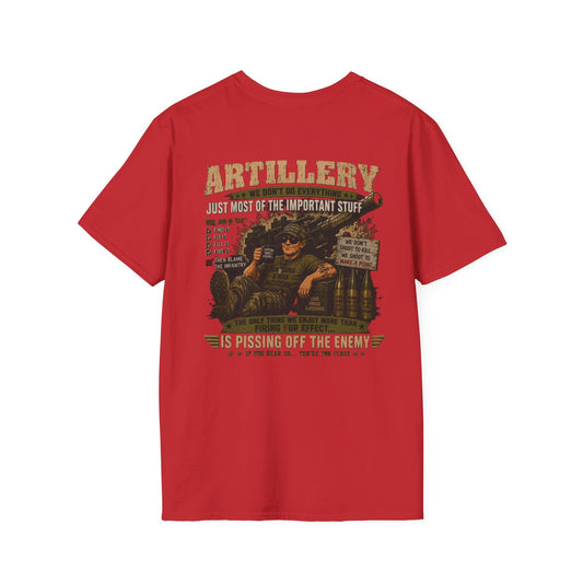 AEK Veteran Badge T-Shirt Military Police vintage-style chest emblem on soft breathable cotton tee